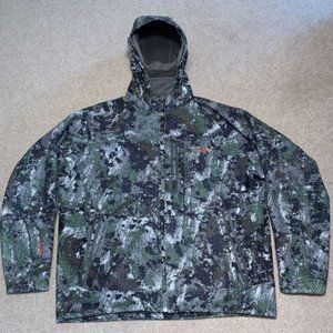 Sitka Stratus Windstopper Camo Jacket Forest XL
